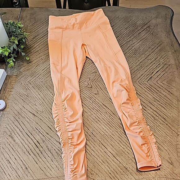 FP movement leggings tangerine size S NWOT - Picture 3 of 12